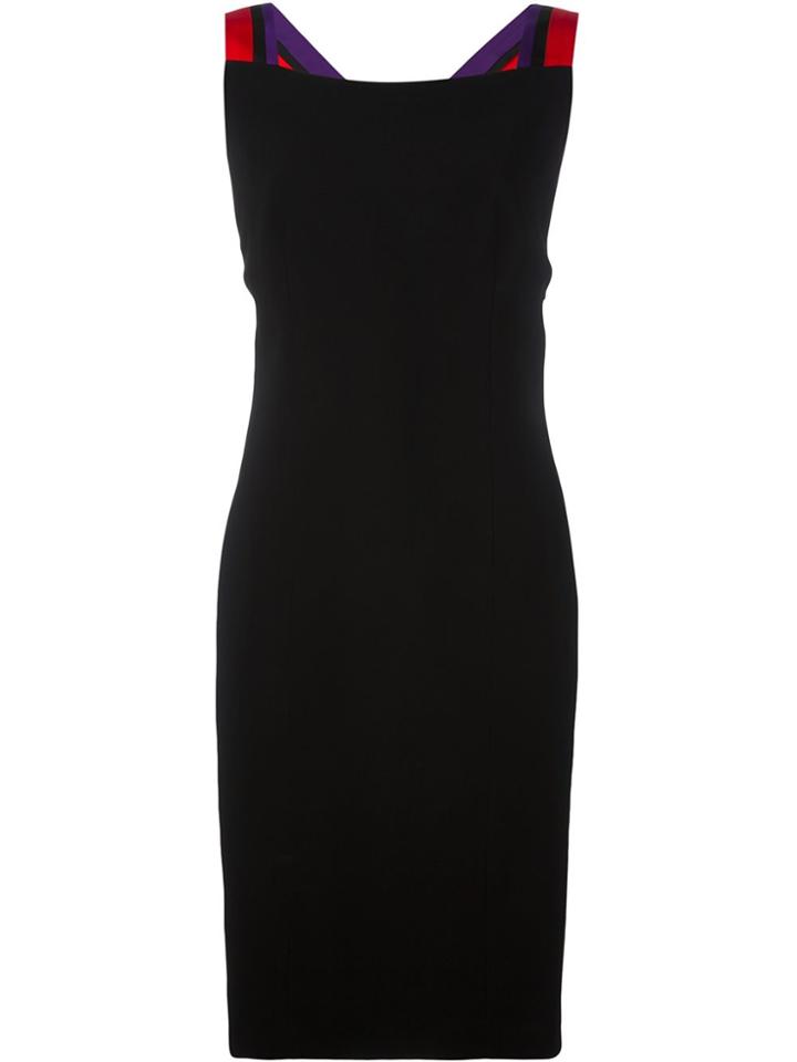 Capucci Fitted Dress - Black