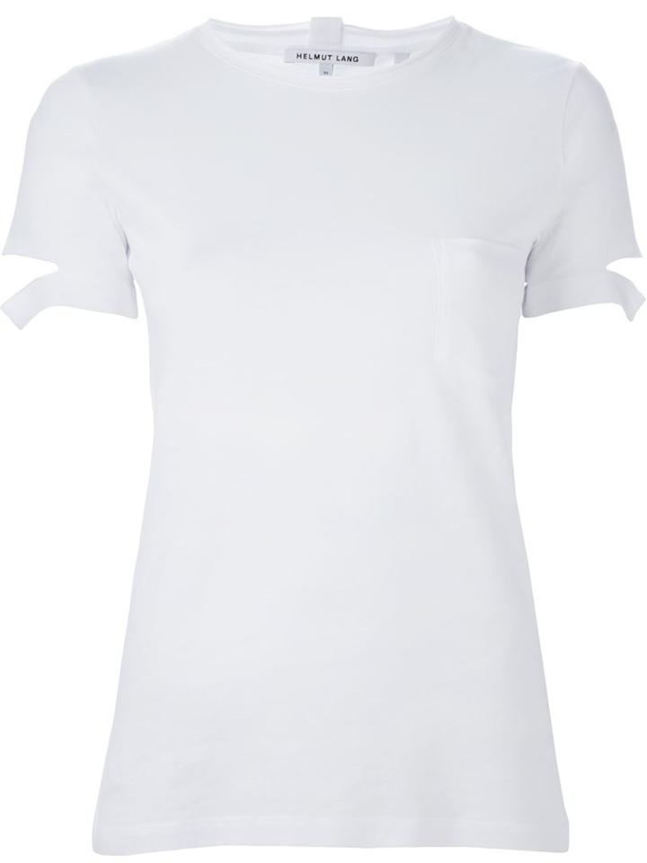 Helmut Lang Cutout Sleeves T-shirt