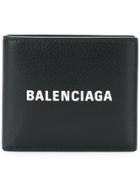 Balenciaga Everyday Square Wallet - Black
