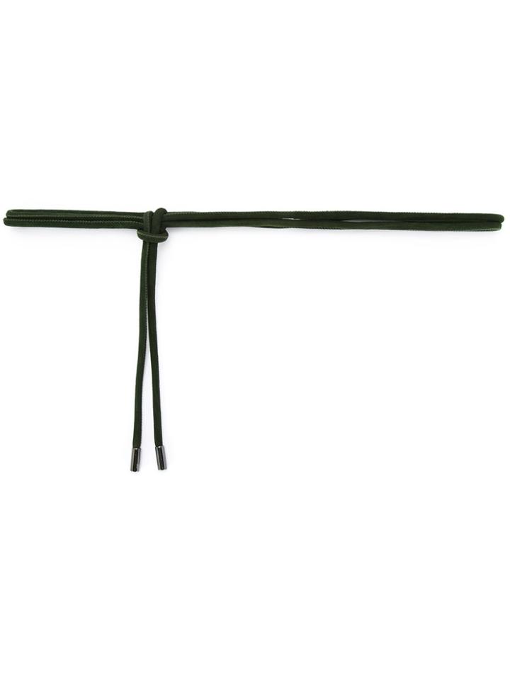 Ginger & Smart Alpha Tie Belt - Green