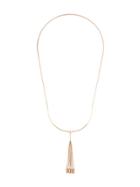 Eddie Borgo Long Tassel Necklace - Metallic