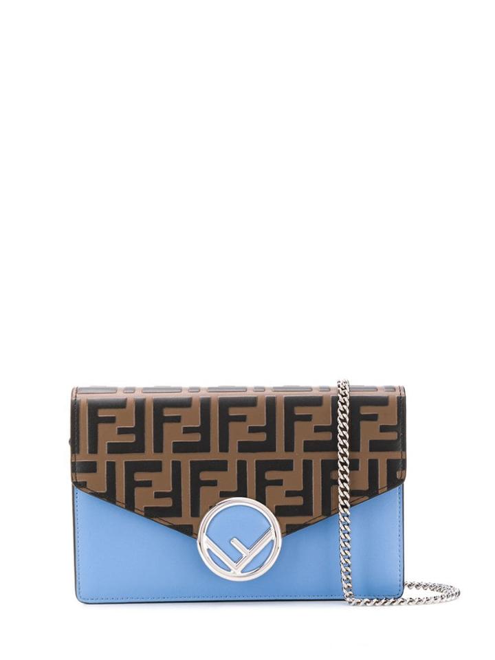 Fendi Wallet On Chain Bag - Blue