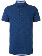 Paul & Shark Floral Embroidered Polo Shirt, Men's, Size: Xxl, Blue, Cotton