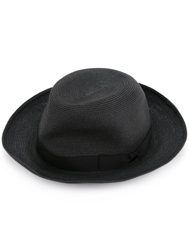Classic Trilby - Men - Paper - 59, Black, Paper, Kijima Takayuki