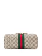 Gucci Ophidia Gg Toiletry Case - Brown