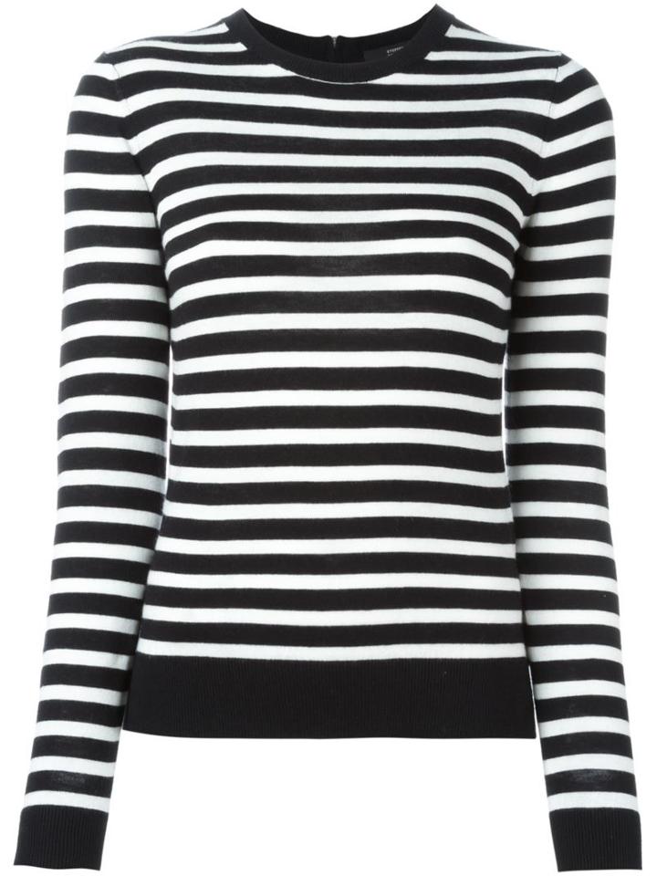 Steffen Schraut Striped Jumper, Women's, Size: 34, Black, Polyamide/polyester/viscose/cashmere