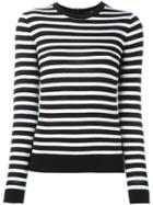 Steffen Schraut Striped Jumper, Women's, Size: 34, Black, Polyamide/polyester/viscose/cashmere