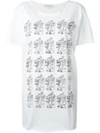 Io Ivana Omazic Drawing Print Tunic T-shirt