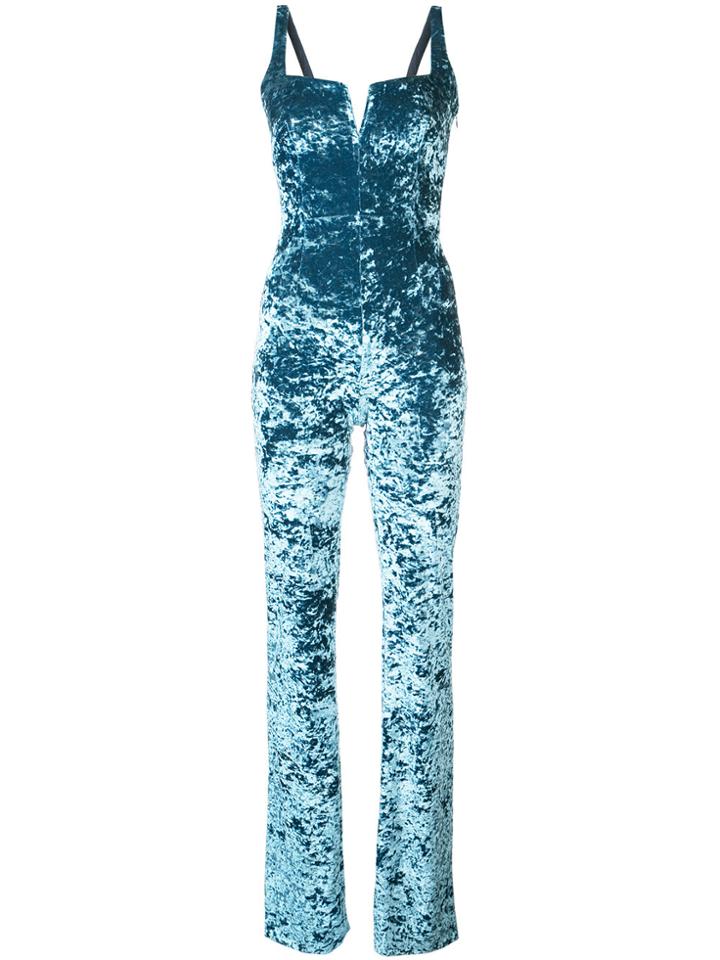 Galvan Glamorous Playsuit - Blue