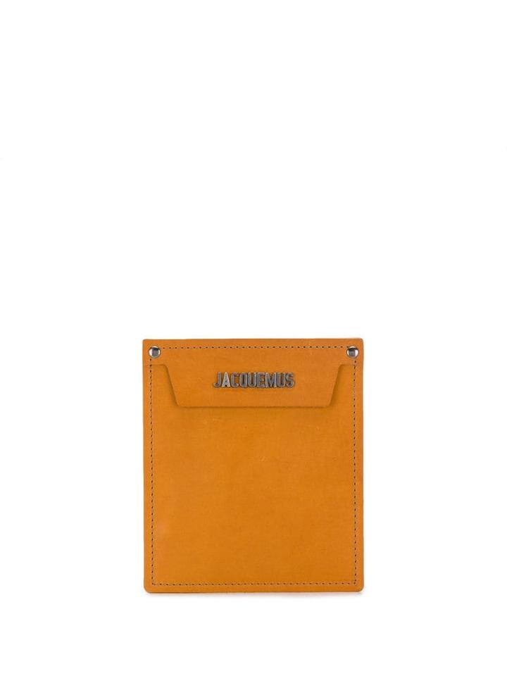 Jacquemus Pocket Insert Card Holder - Brown