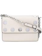 Michael Michael Kors - Metallic Cross-body Bag - Women - Leather - One Size, Women's, Nude/neutrals, Leather