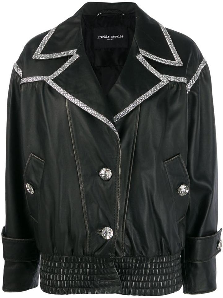 Frankie Morello Giubbino 80s Redux Jacket - Black