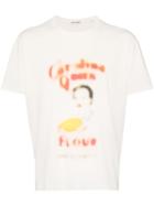 Our Legacy Flour Print T-shirt - Neutrals