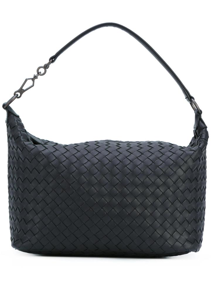 Bottega Veneta Nappa Shoulder Bag - Black