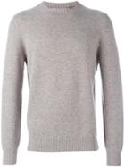 Brunello Cucinelli Cashmere Crew Neck Pullover, Men's, Size: 50, Nude/neutrals, Cashmere