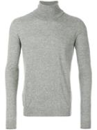 Golden Goose Ribbed Turtle Neck Pullover - Grey