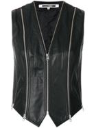 Mcq Alexander Mcqueen Biker Gilet - Black