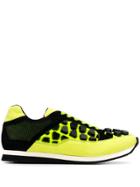 Comme Des Garçons Shirt Running Low Top Trainers - Yellow