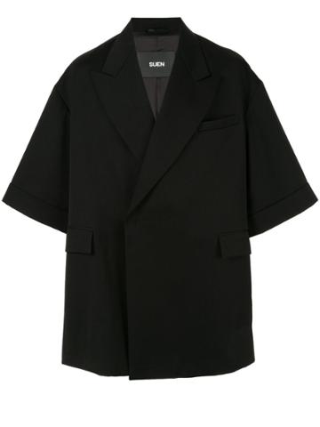Sean Suen Oversized Blazer - Black