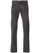 Jacob Cohen Slim Fit Trousers - Brown