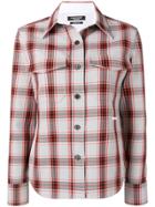 Calvin Klein 205w39nyc Checked Shirt - Red