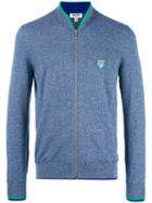 Kenzo - Mini Tiger Zipped Cardigan - Men - Cotton/polyamide - Xl, Blue, Cotton/polyamide
