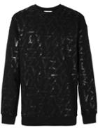 Versus - Zayn X Versus Printed Sweatshirt - Men - Cotton/spandex/elastane - S, Black, Cotton/spandex/elastane