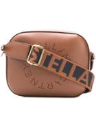 Stella Mccartney Logo Strap Mini Camera Bag - Brown