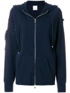 Barrie Romantic Timeless Cashmere Hoodie - Blue