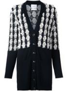 Barrie Cashmere Long V-neck Cardigan, Women's, Size: Xs, Black, Cashmere