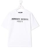 Jeremy Scott Junior Teen Logo T-shirt - White