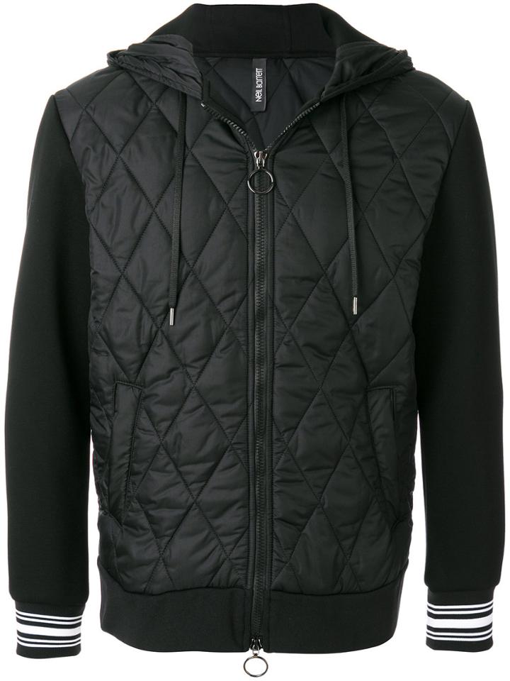 Neil Barrett Quilted Jacket - Black
