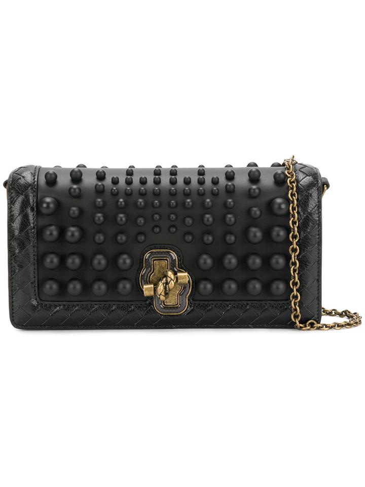 Bottega Veneta Sphere Clutch Bag - Black