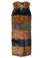 Diesel L-krissy Coat - Brown