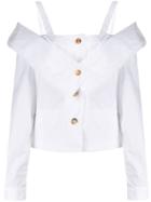 Ambush Nobo Off-the-shoulder Shirt - White