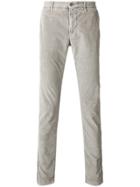 Incotex Slim Corduroy Trousers - Grey