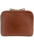 Al Duca D'aosta 1902 Square Clutch Bag - Brown