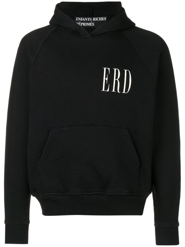 Enfants Riches Déprimés Logo Printed Hoodie - Black