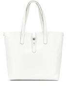 Hogan Branded Fastening Tote Bag - White