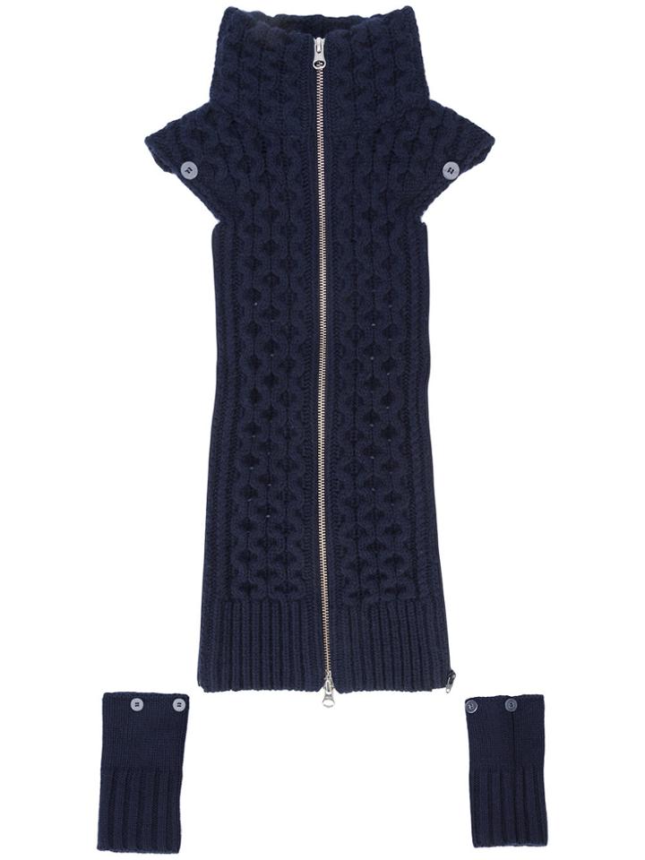 Veronica Beard Dickey And Cuff Set - Blue