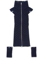 Veronica Beard Dickey And Cuff Set - Blue