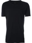 Thom Krom Panelled T-shirt, Men's, Size: Large, Black, Cotton