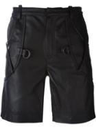 Marcelo Burlon County Of Milan Leather Shorts