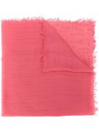 Aspesi Fine-knit Scarf - Pink