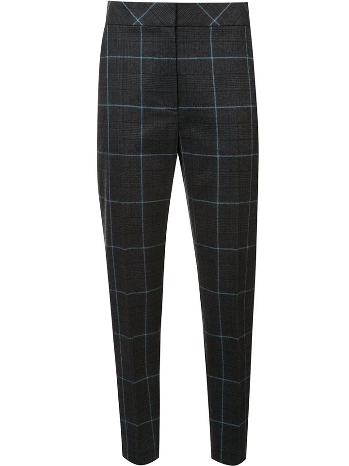Alexander Wang Checked Cropped Trousers