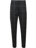 Alexander Wang Checked Cropped Trousers