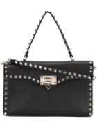 Valentino 'rockstud' Rectangular Shoulder Bag, Women's, Black