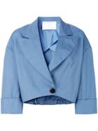 Société Anonyme Cropped Jacket - Blue