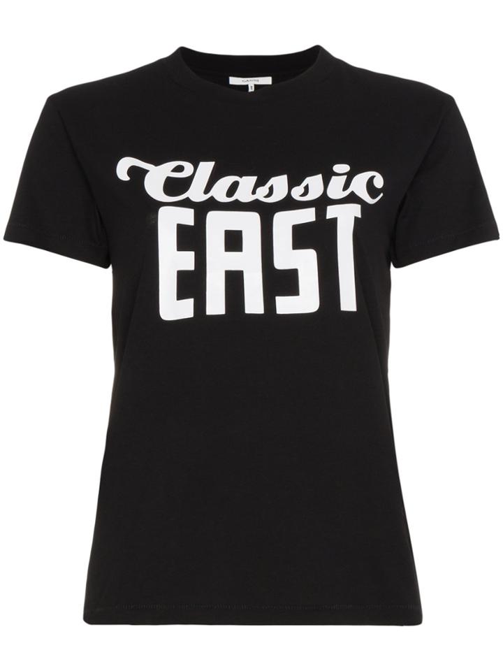 Ganni Black Classic East T Shirt