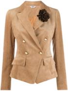 Liu Jo Classic Double-breasted Blazer - Neutrals